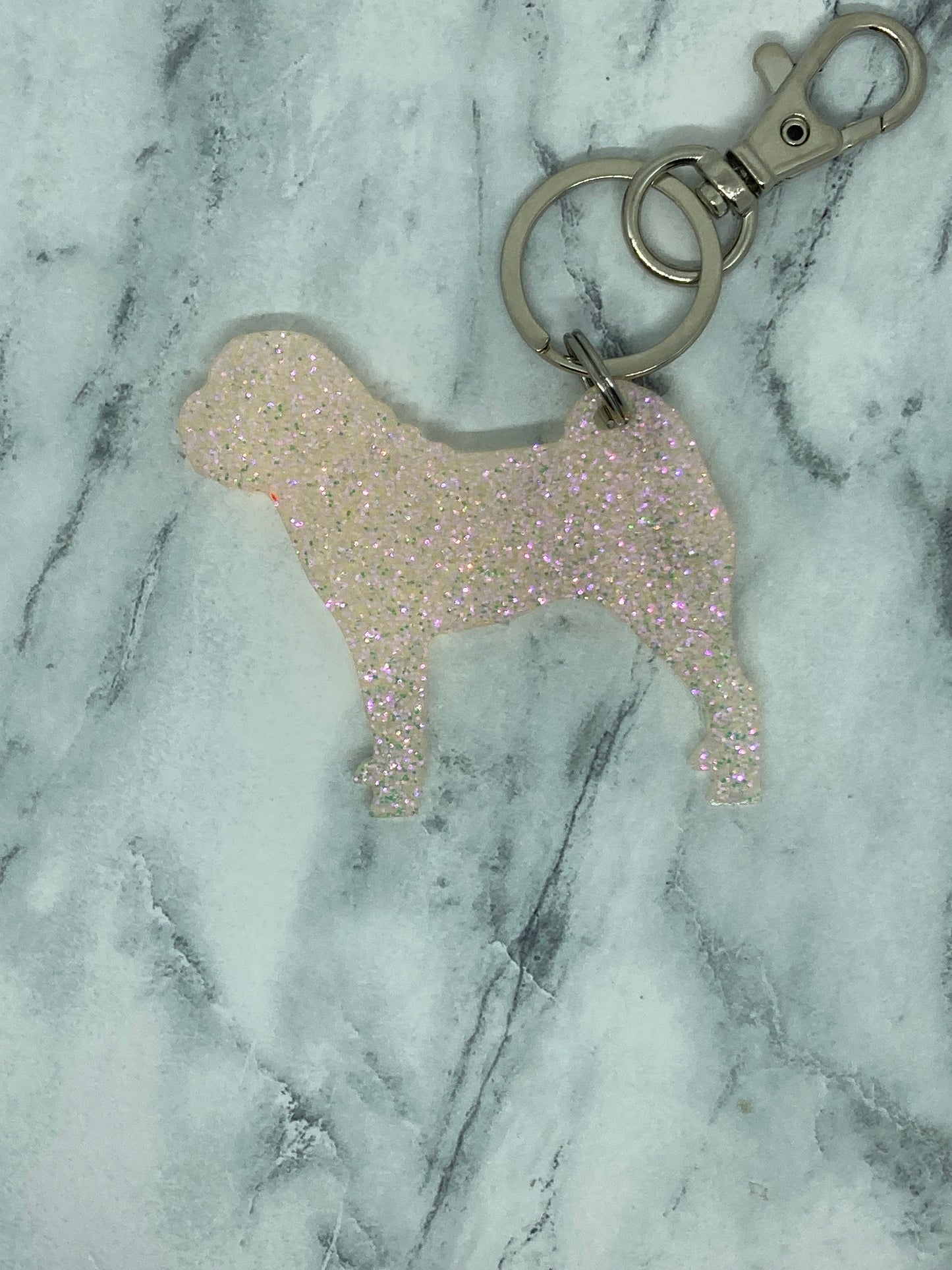Shar Pei Keychain