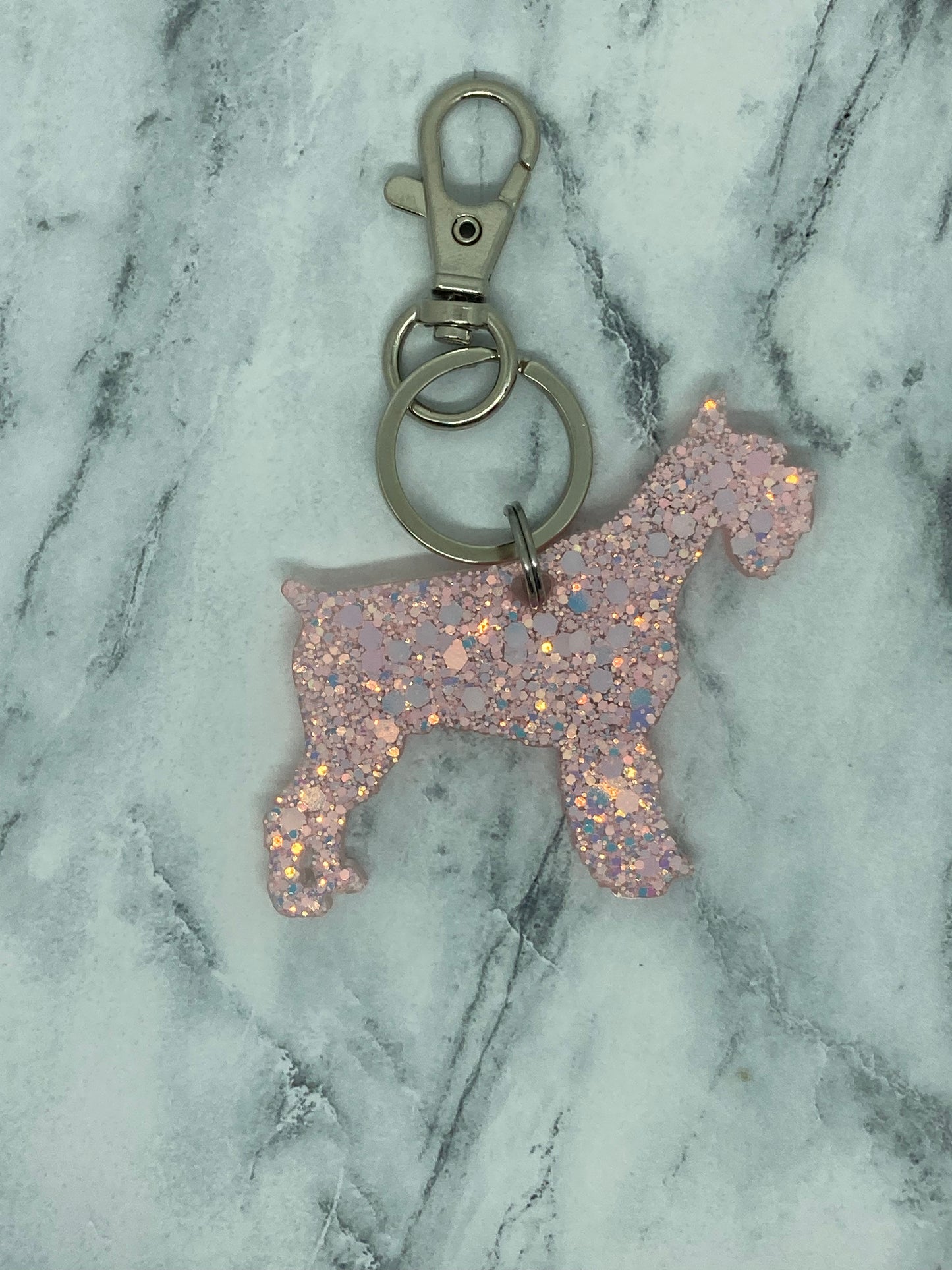 Schnauzer Keychain