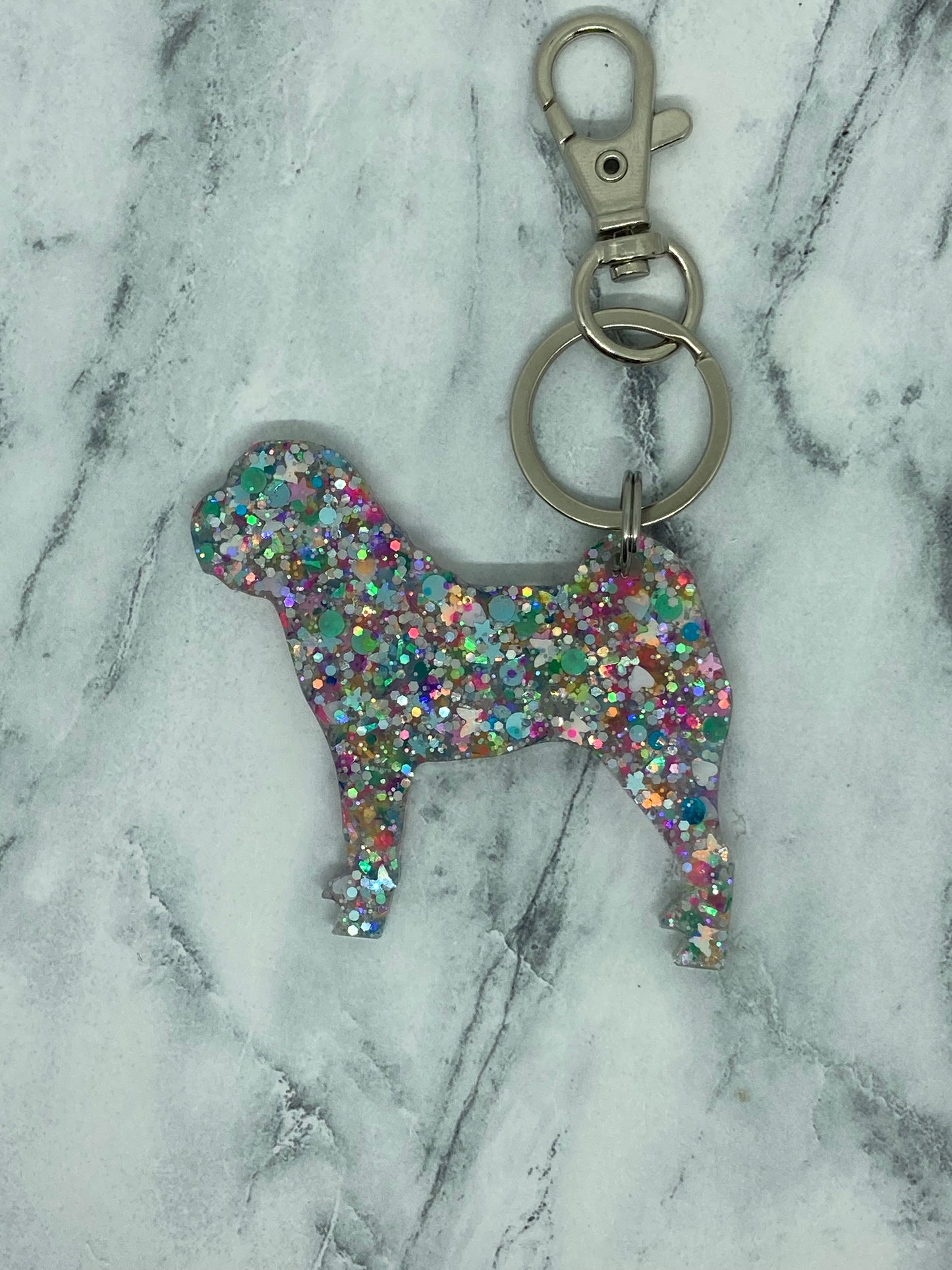Shar Pei Keychain