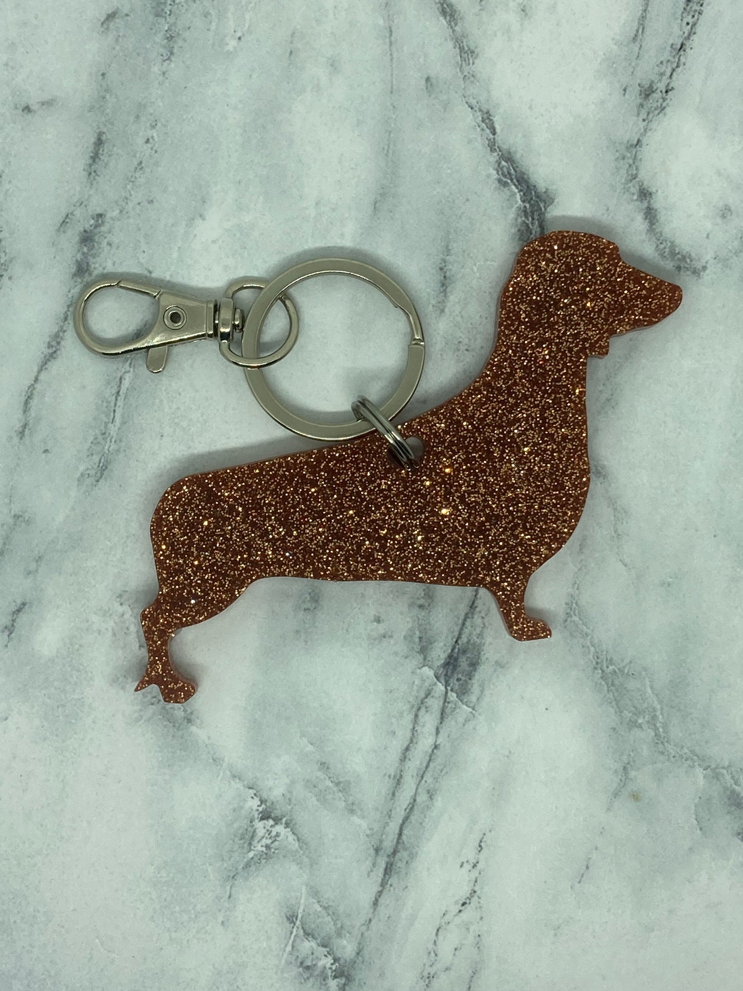 Dachshund Keychain
