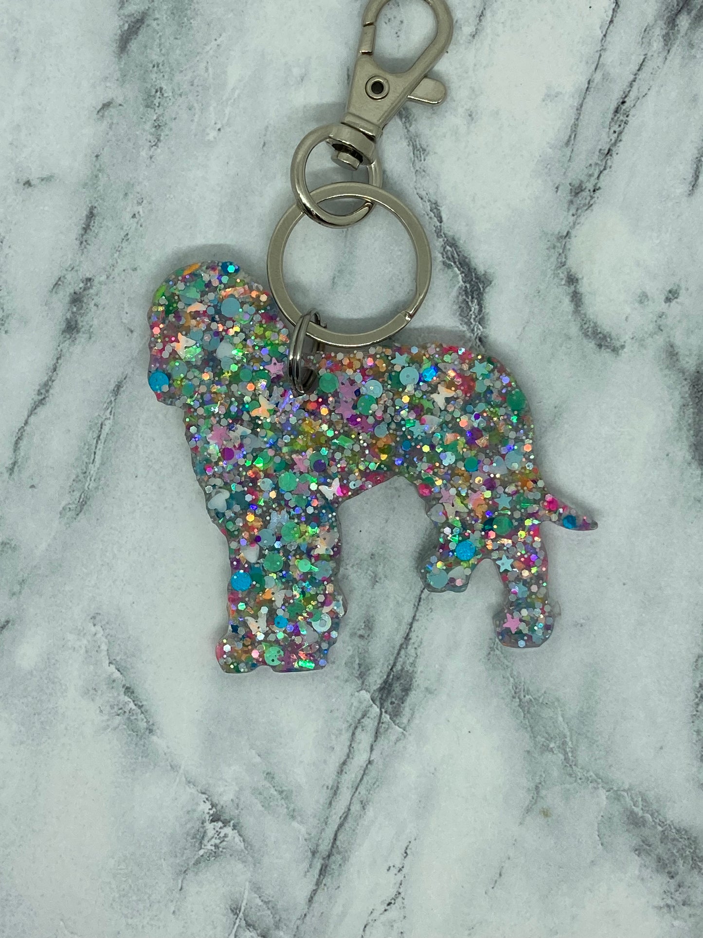 Golden Doodle Keychain