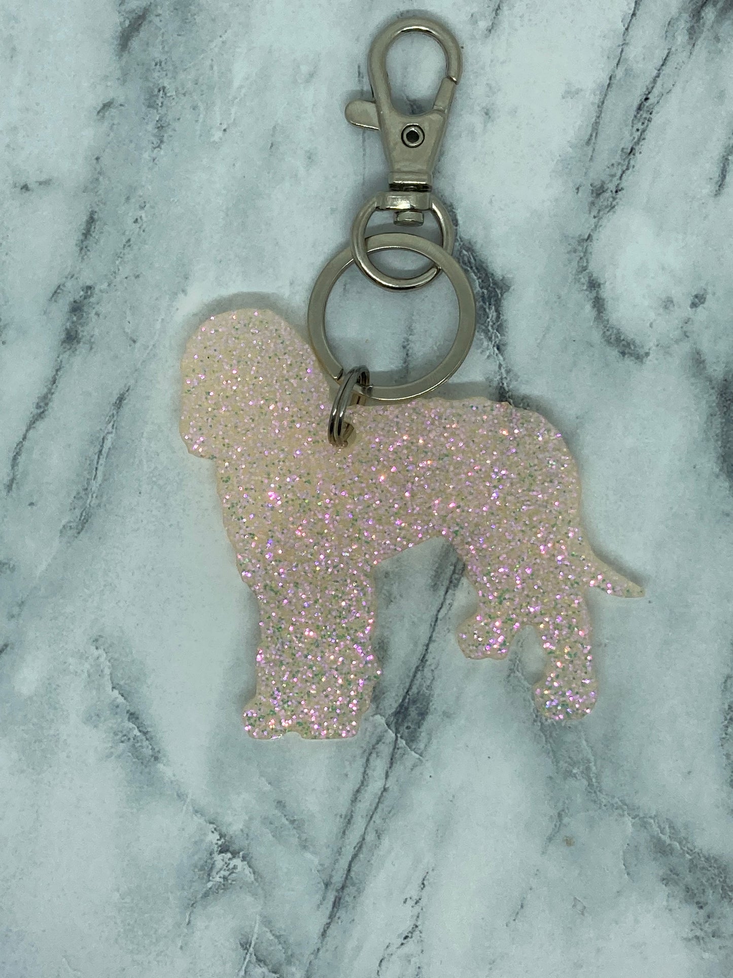 Golden Doodle Keychain