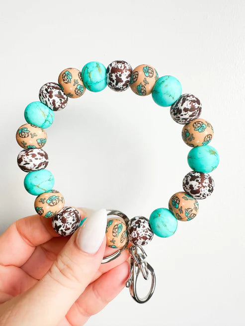 Gitty Up Silicone Beaded Wristlet