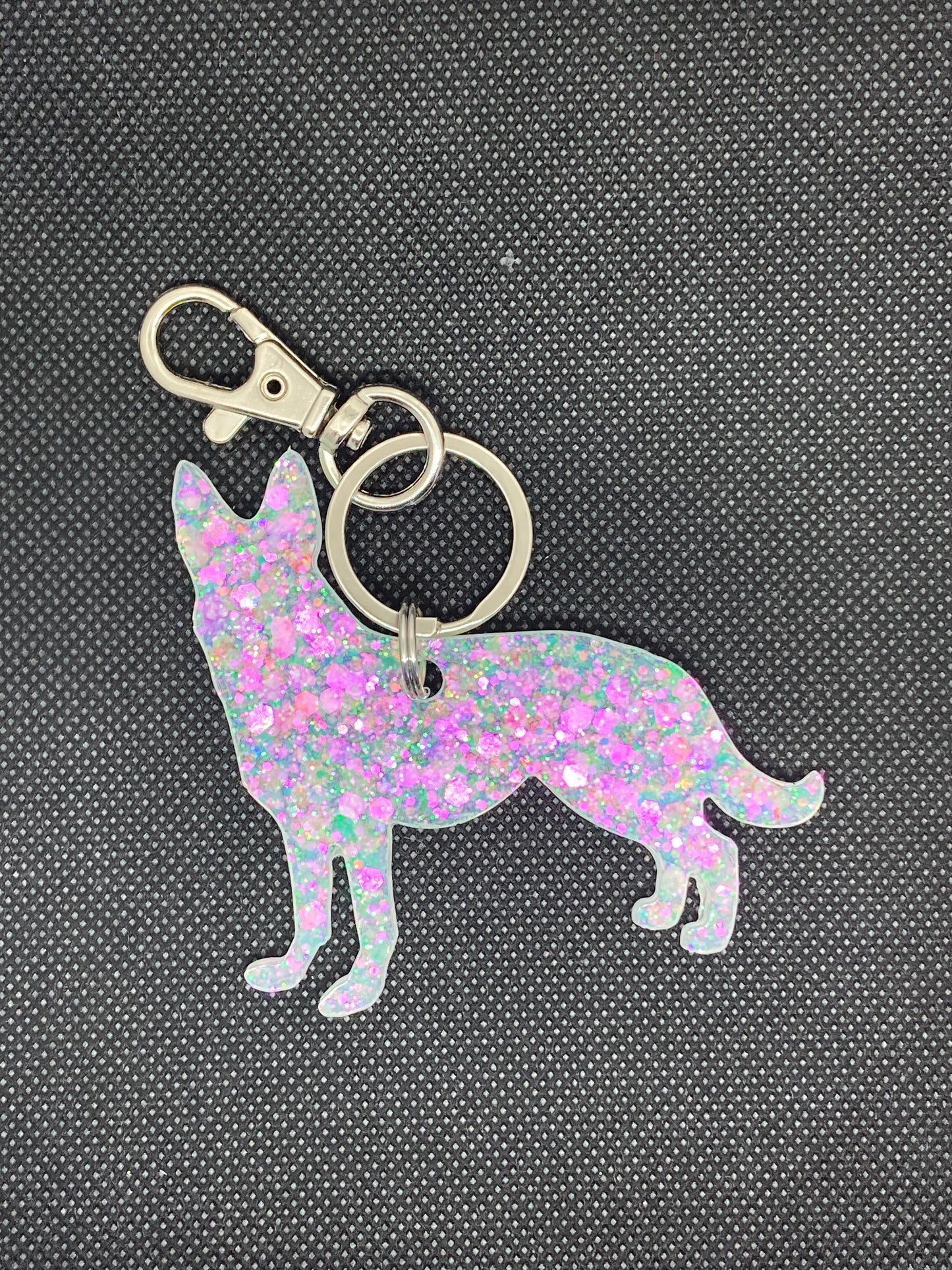 German Shepherd Keychain
