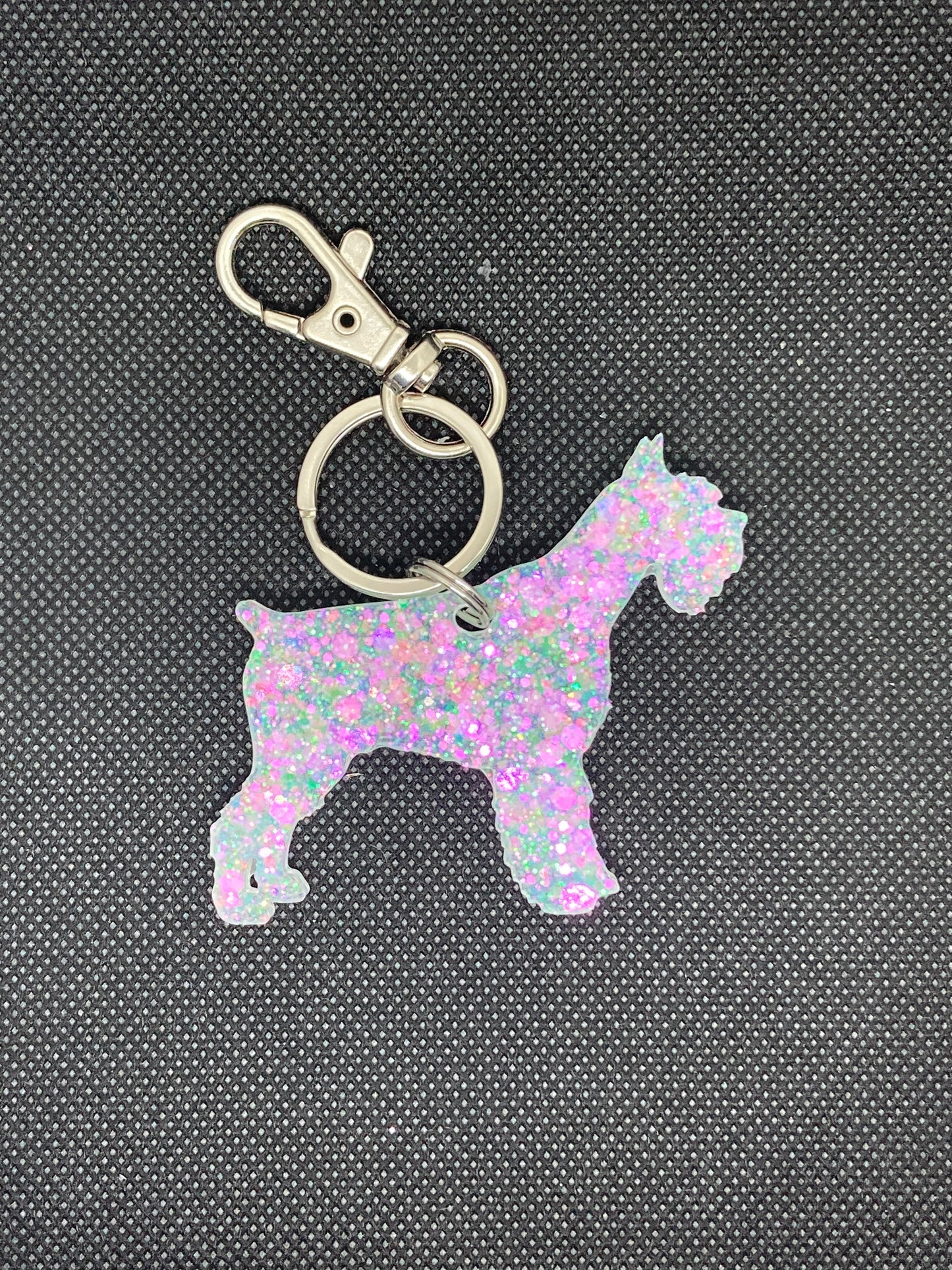 Schnauzer Keychain