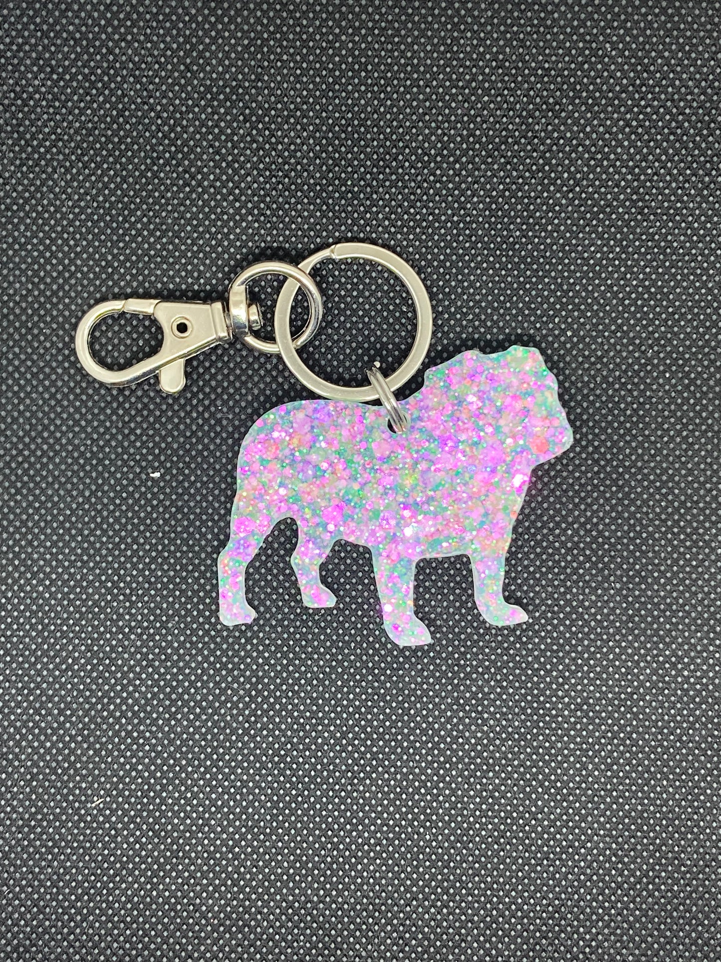 English Bulldog Keychain