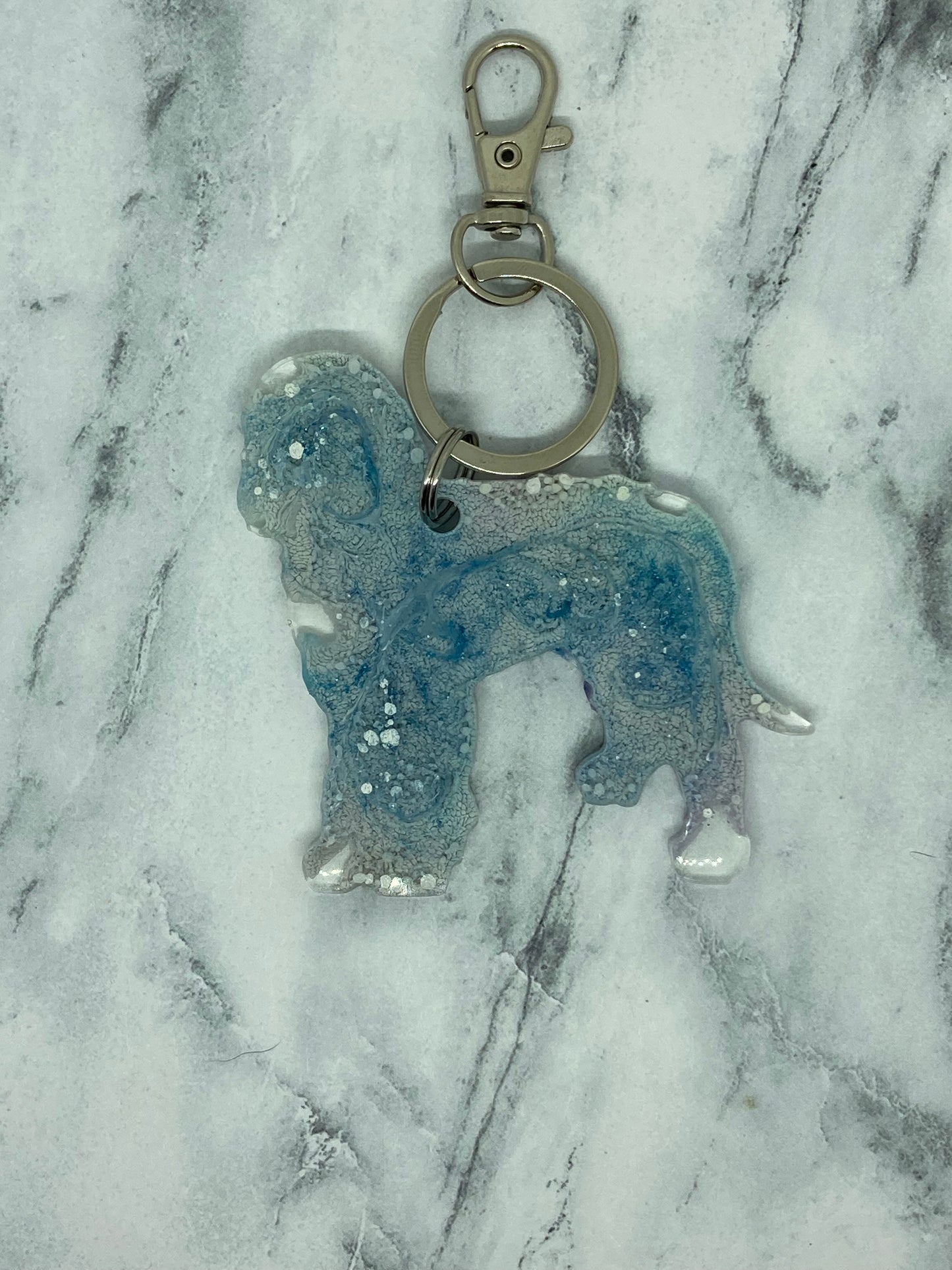 Golden Doodle Keychain