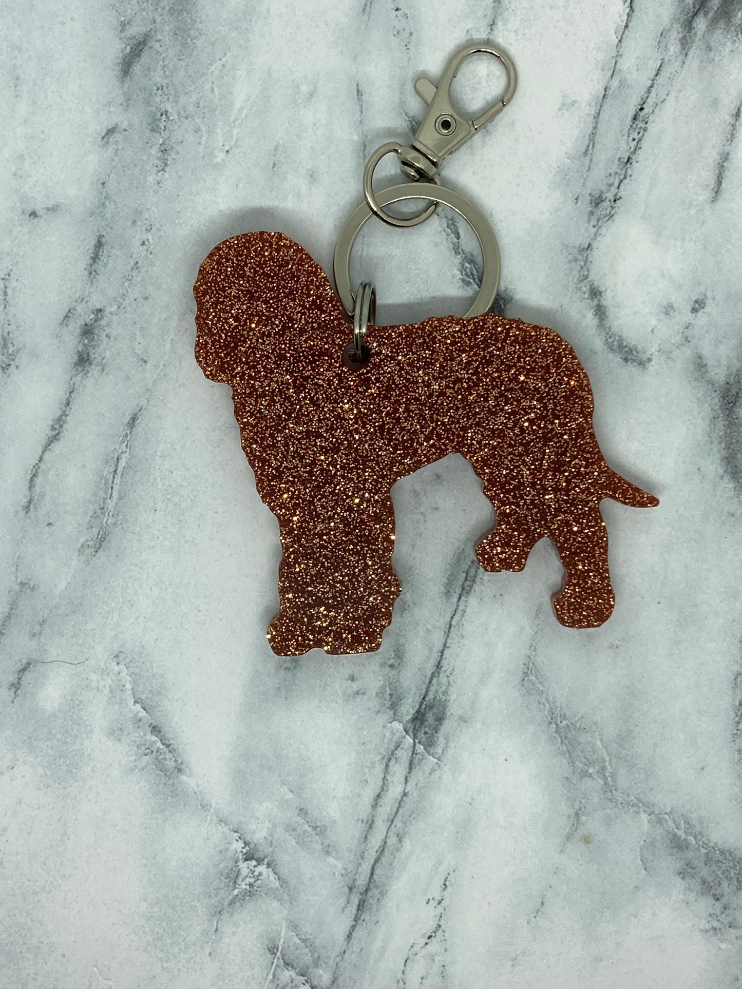Golden Doodle Keychain