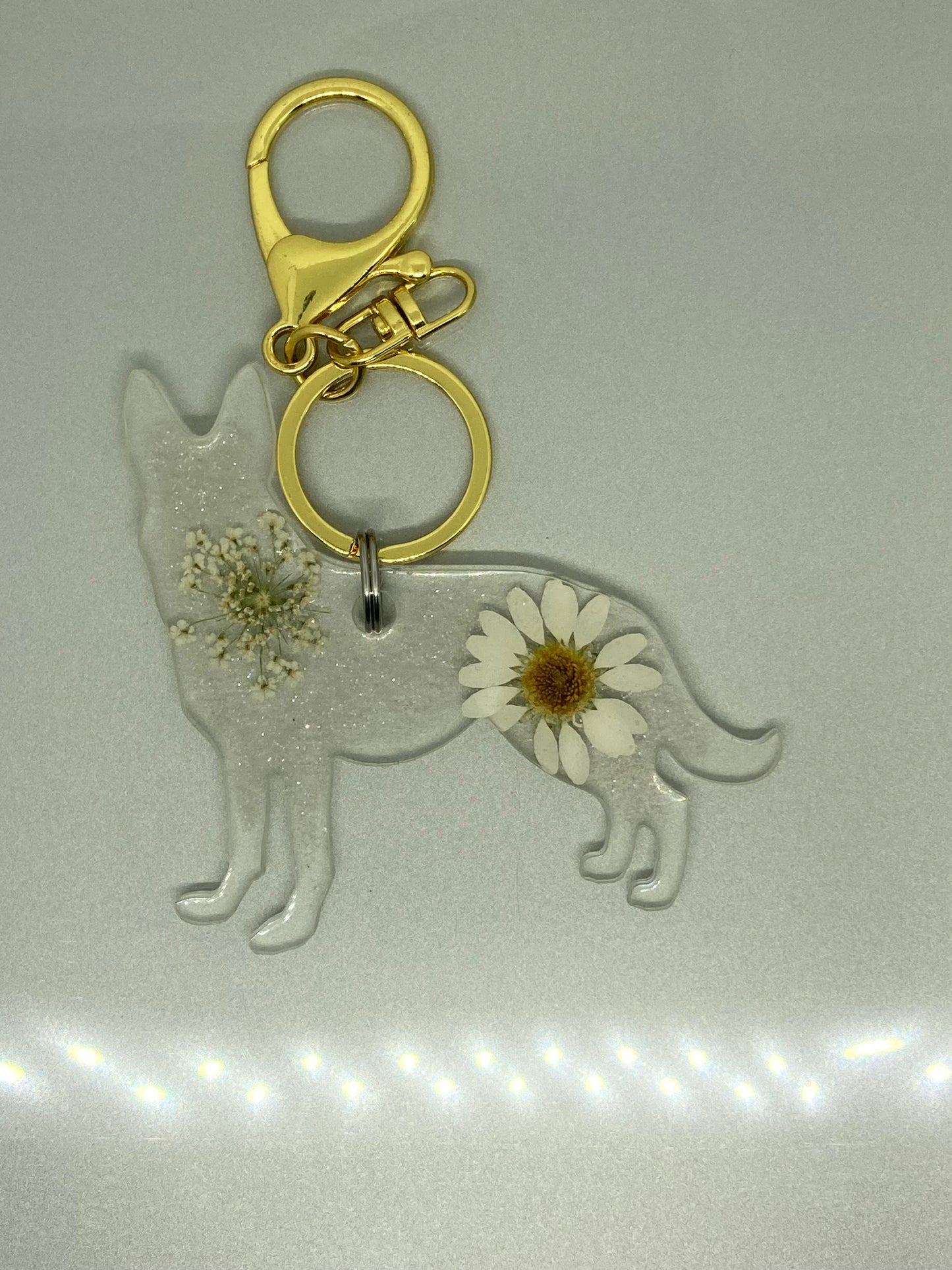 German Shepherd Keychain
