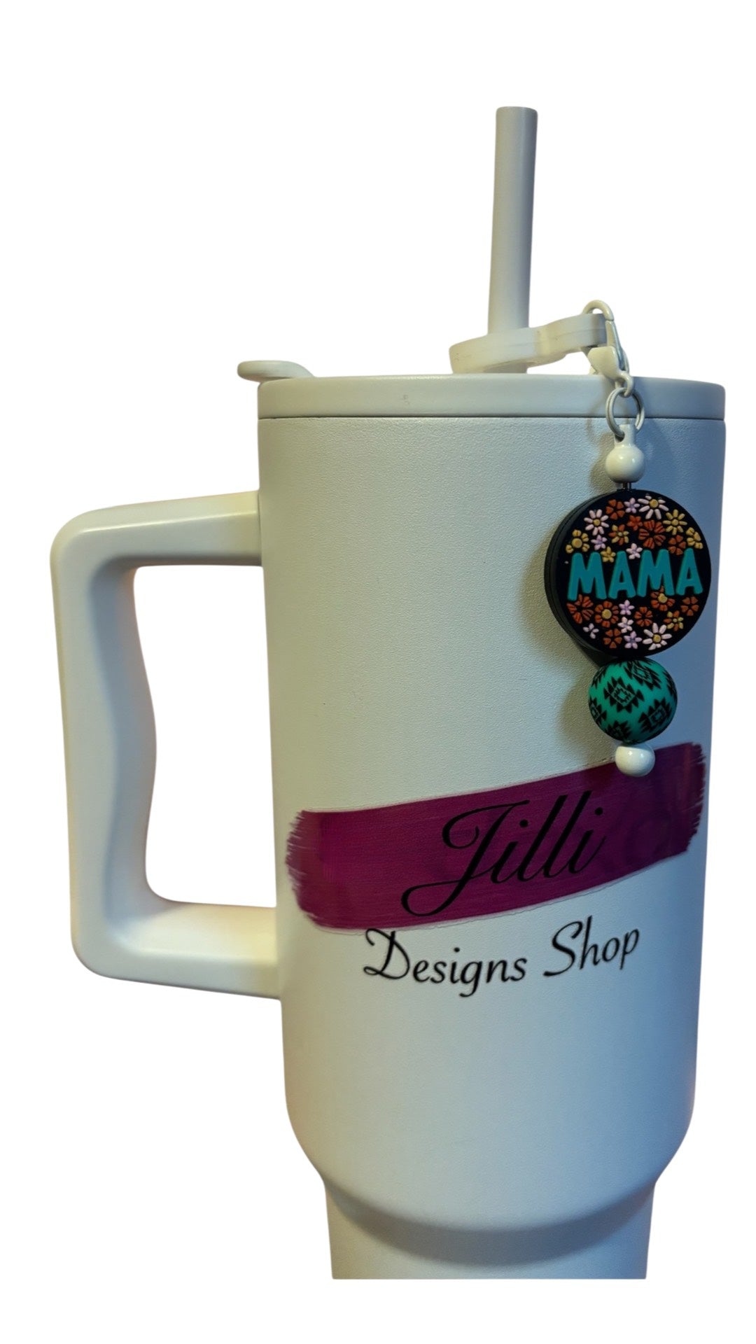 Floral Mama Cup Charm