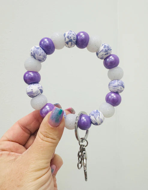 Walt's Wall Silicone Beaded Wristlet