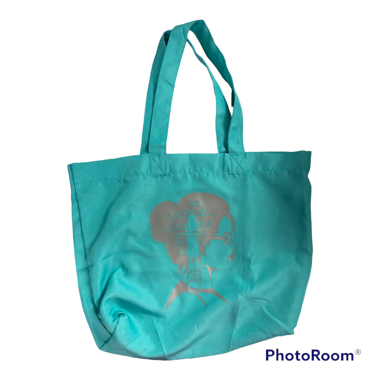 Girl Librarian Tote Bag