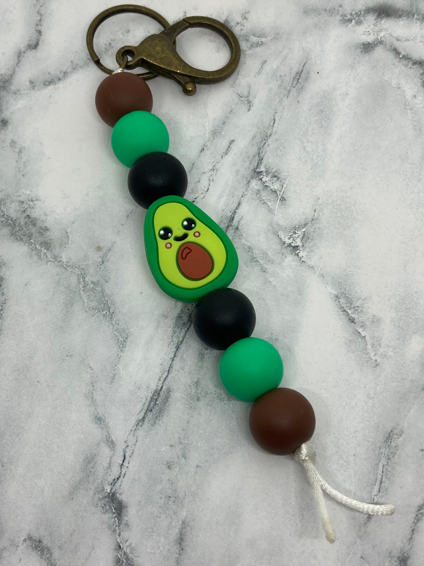 Avocado Keychain