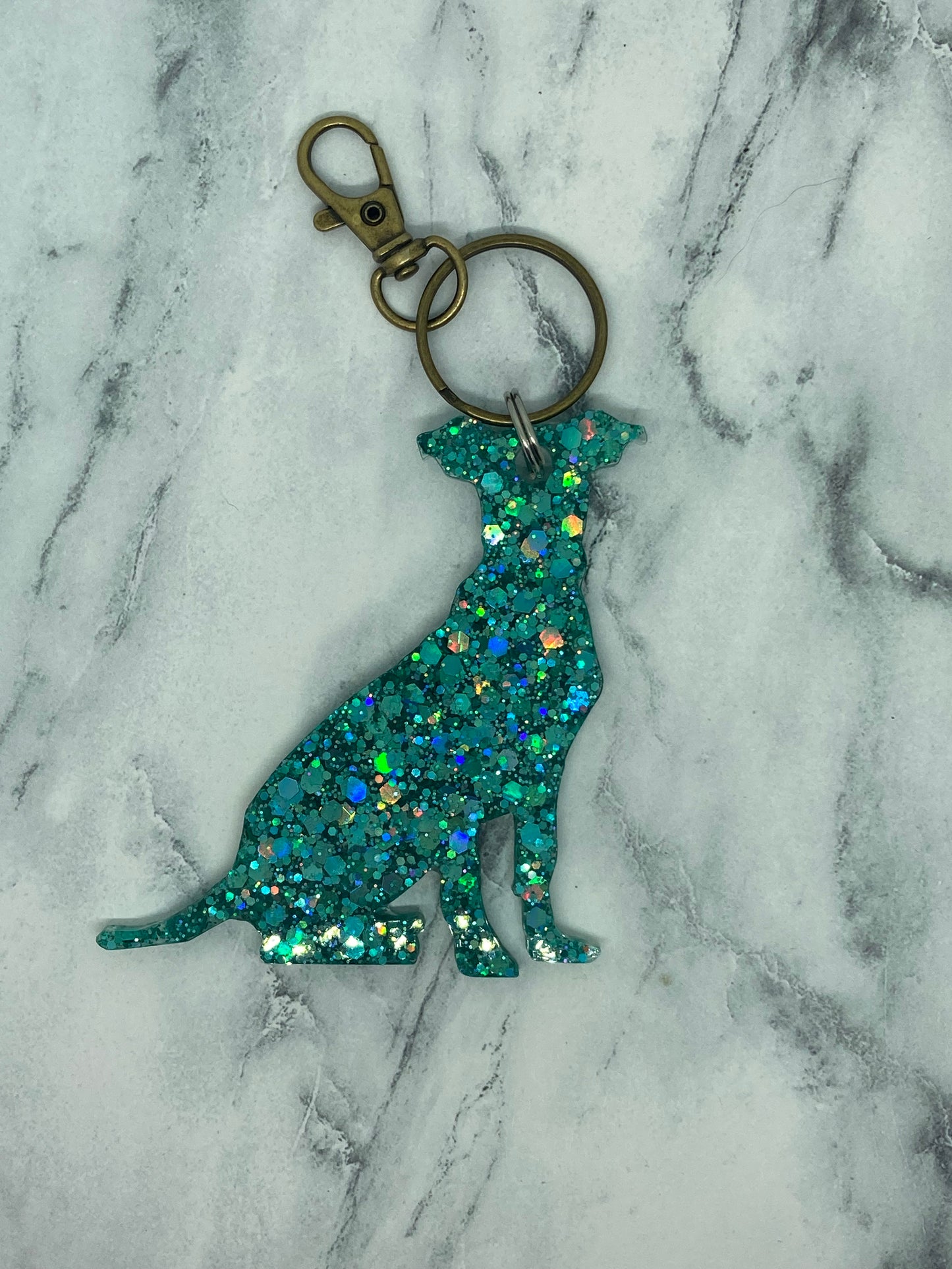 Pitbull keychain