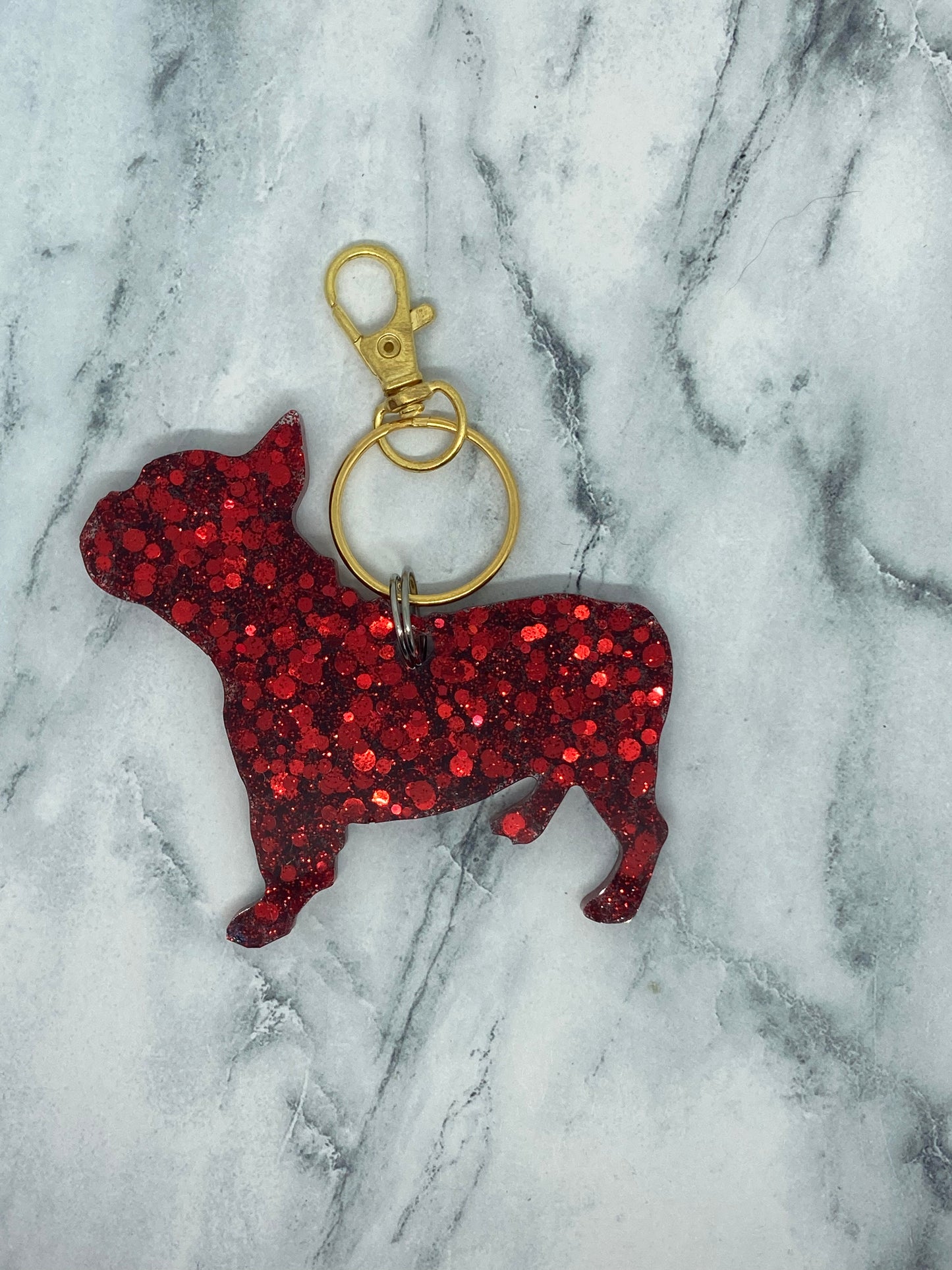 Frenchie Keychain