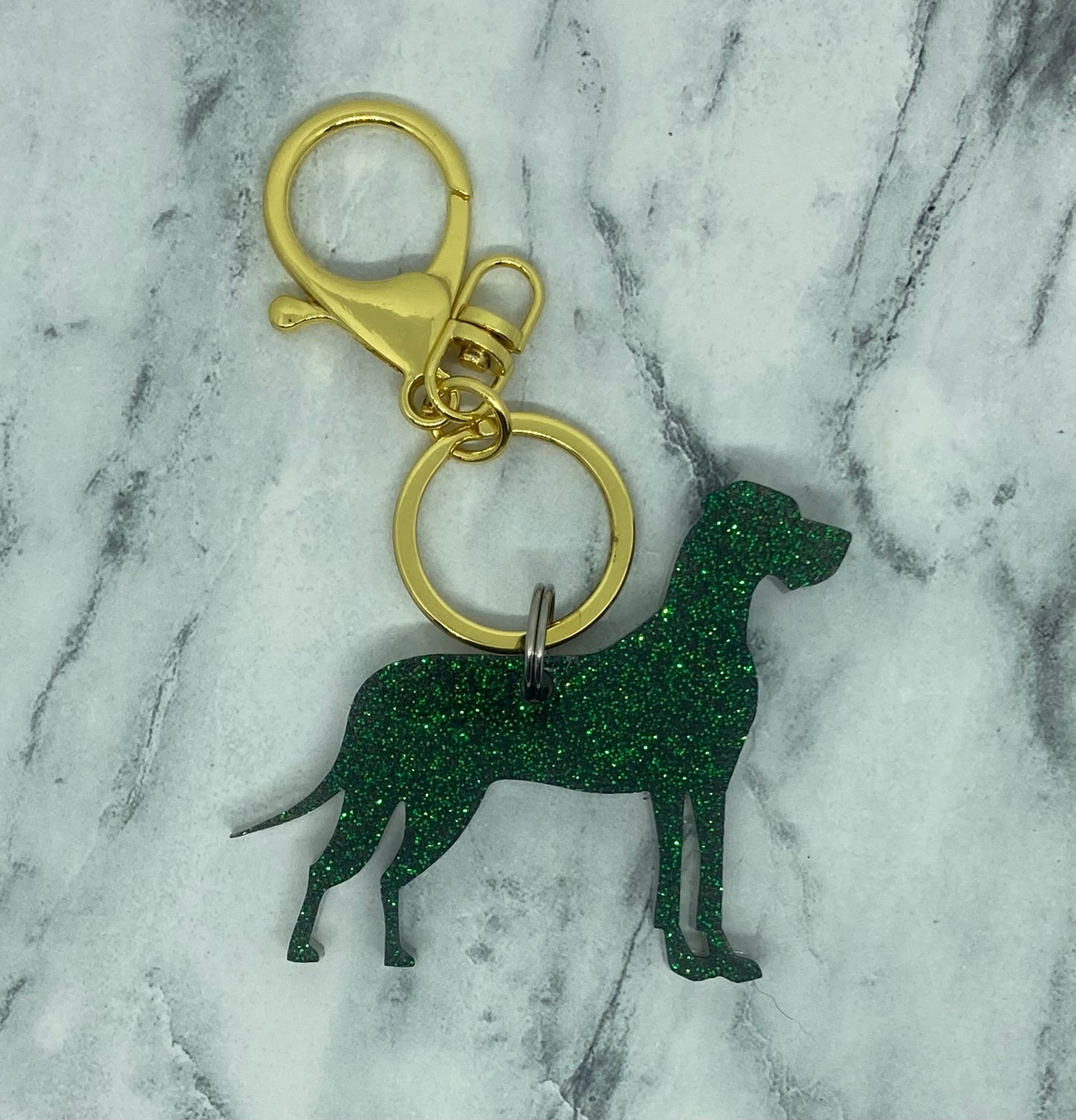 Great Dane Keychain
