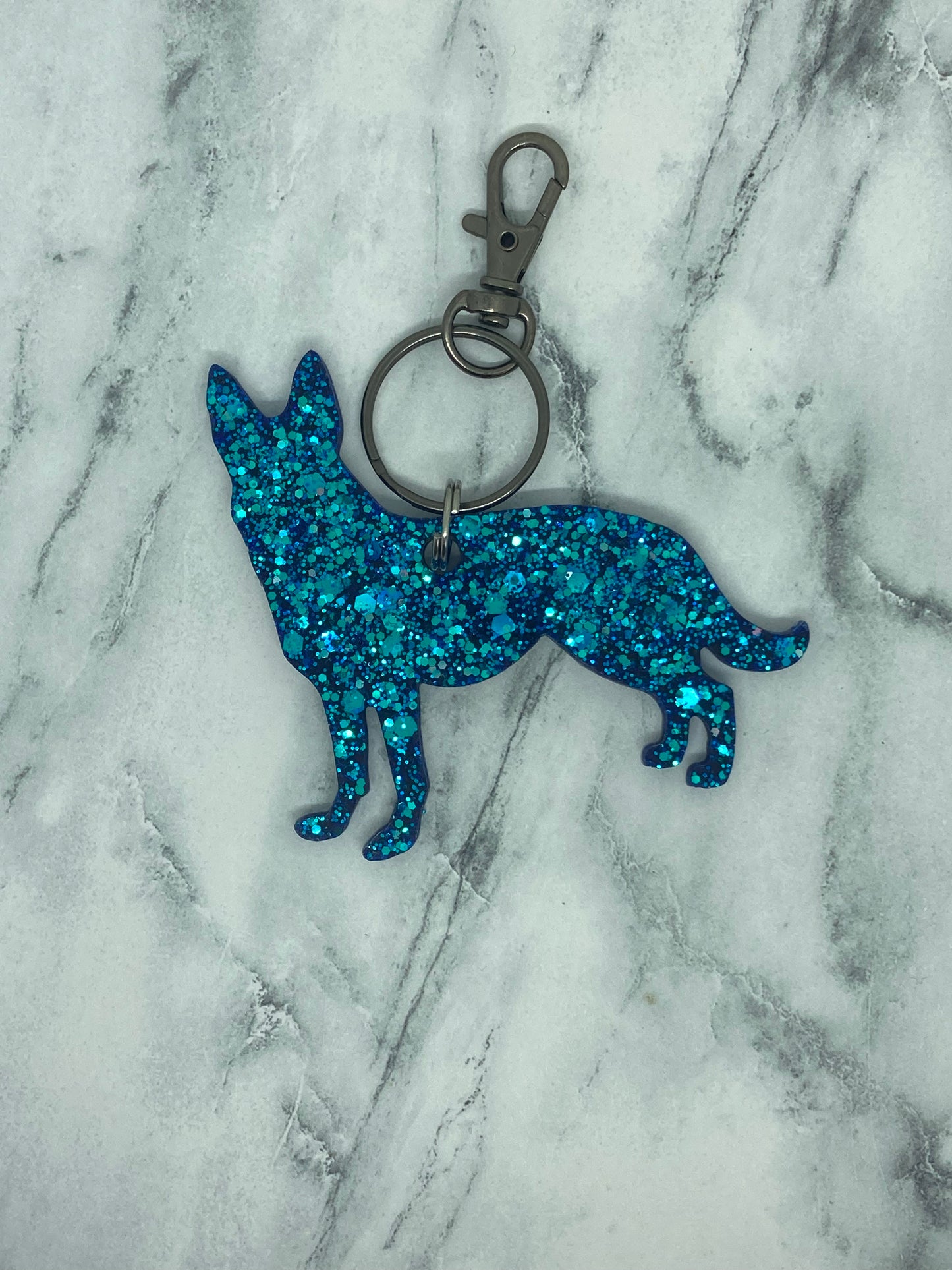 German Shepherd Keychain