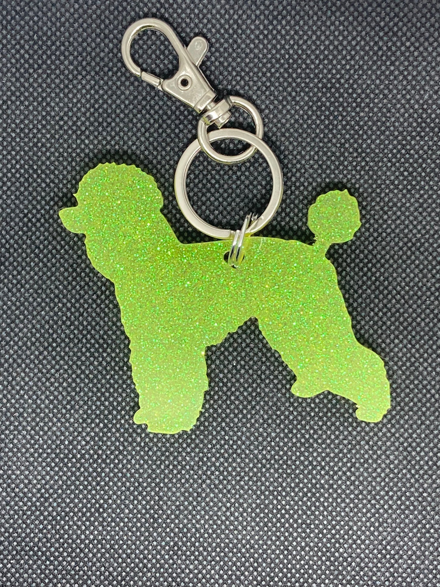 Poodle Keychain