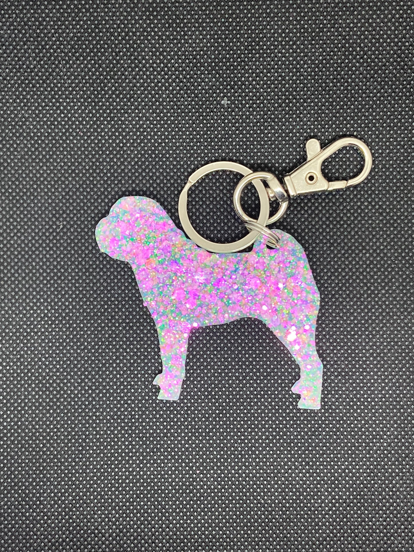 Shar Pei Keychain