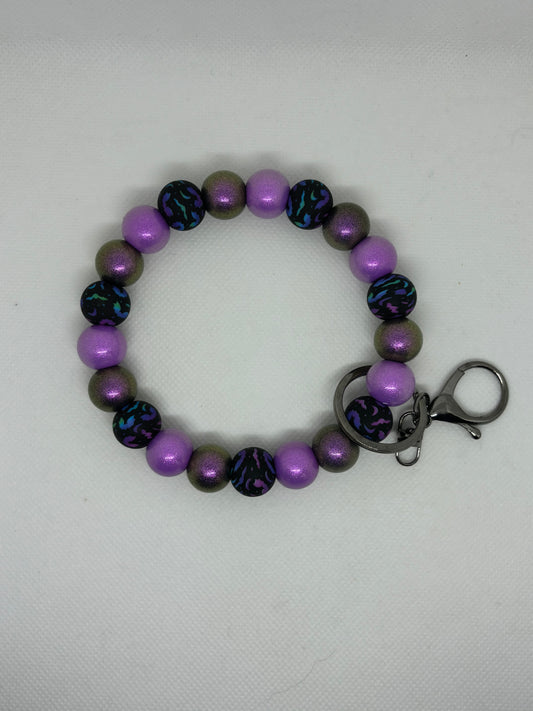 I'm Batty Beaded Wristlet