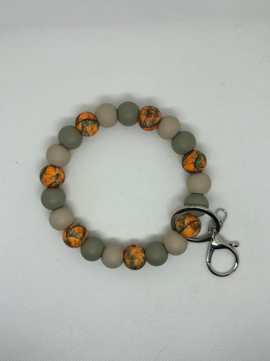 Going Hunting Beaded Wristlet