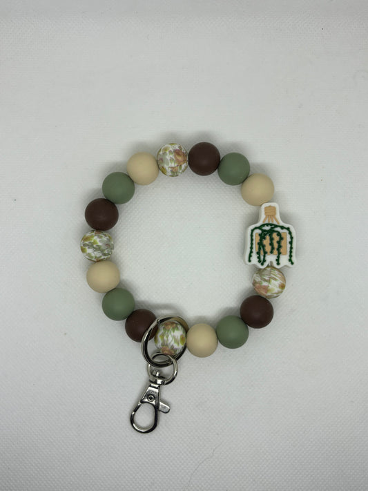 String of Pearls Inspired Beaded Wristlet