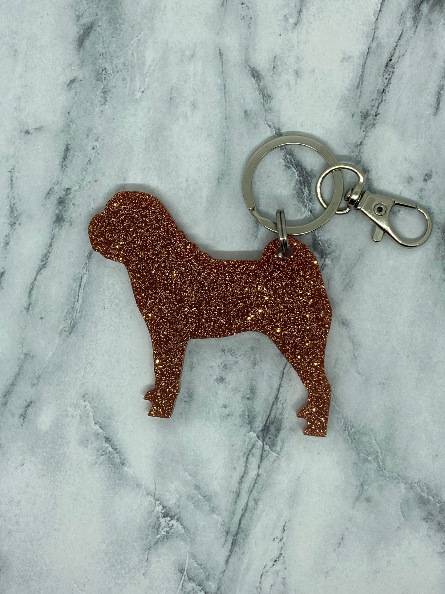 Shar Pei Keychain