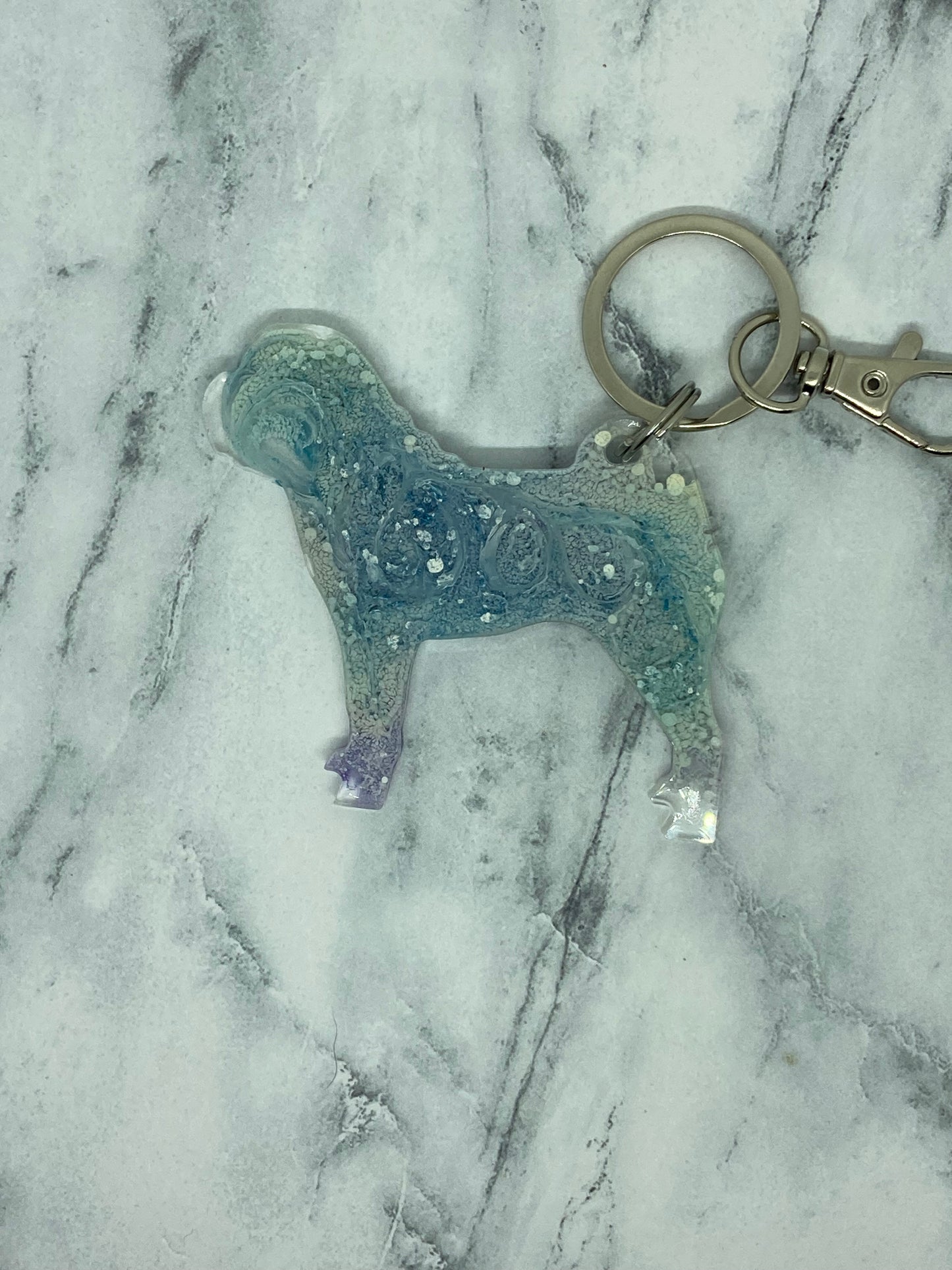 Shar Pei Keychain
