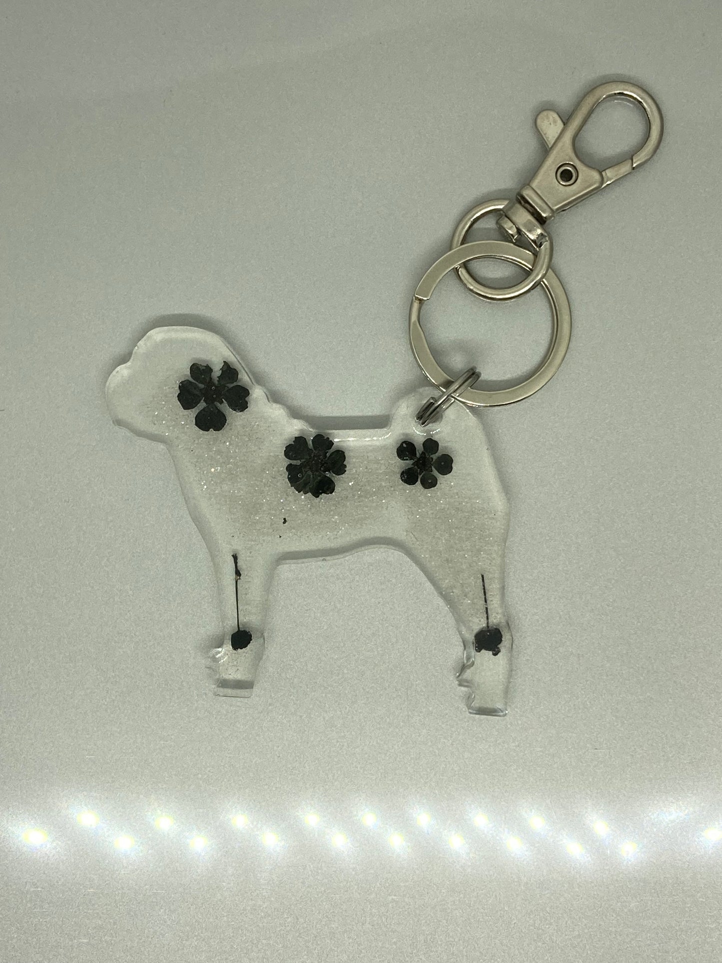 Shar Pei Keychain