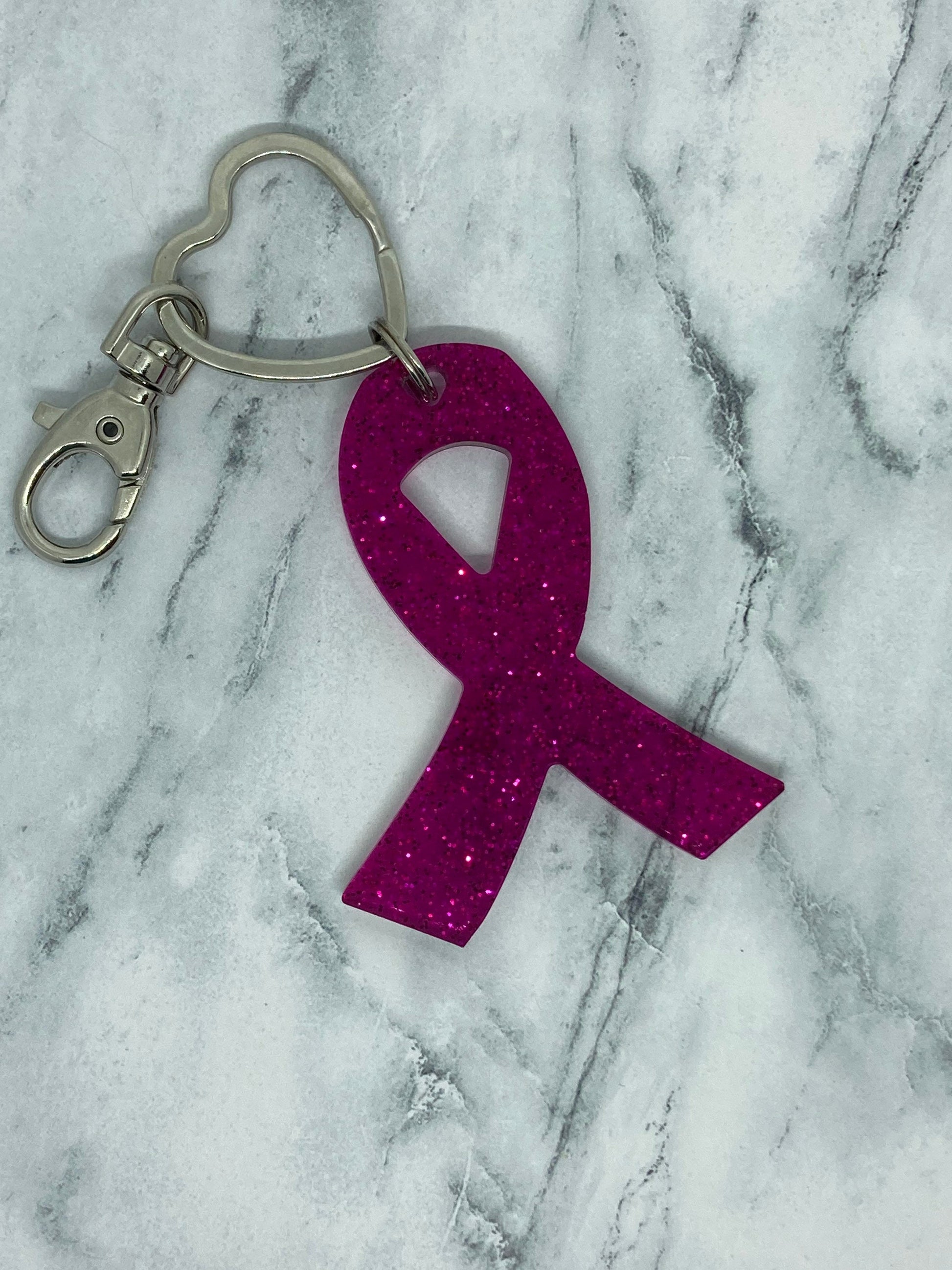 Awareness Ribbon Keychain