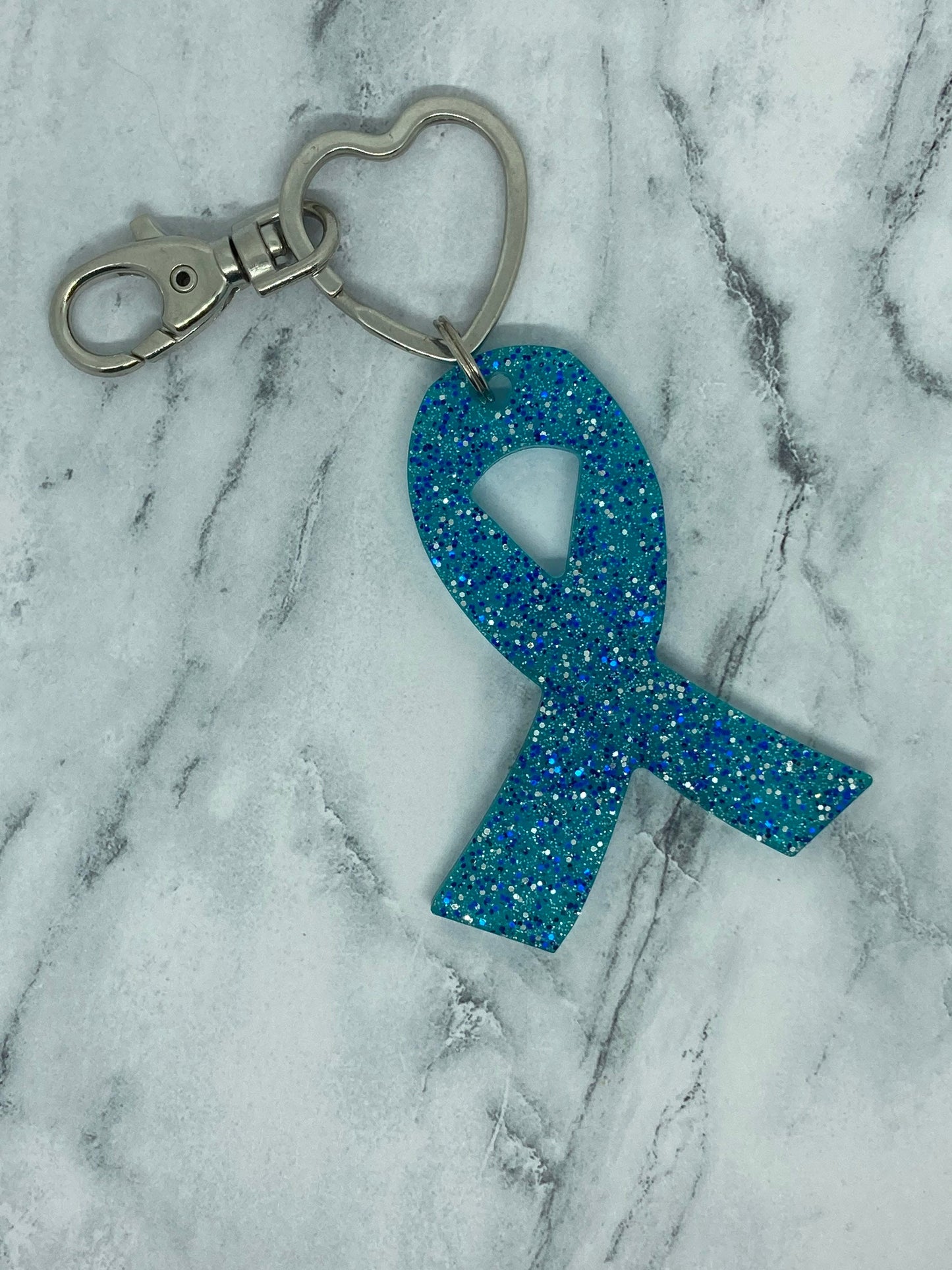 Awareness Ribbon Keychain